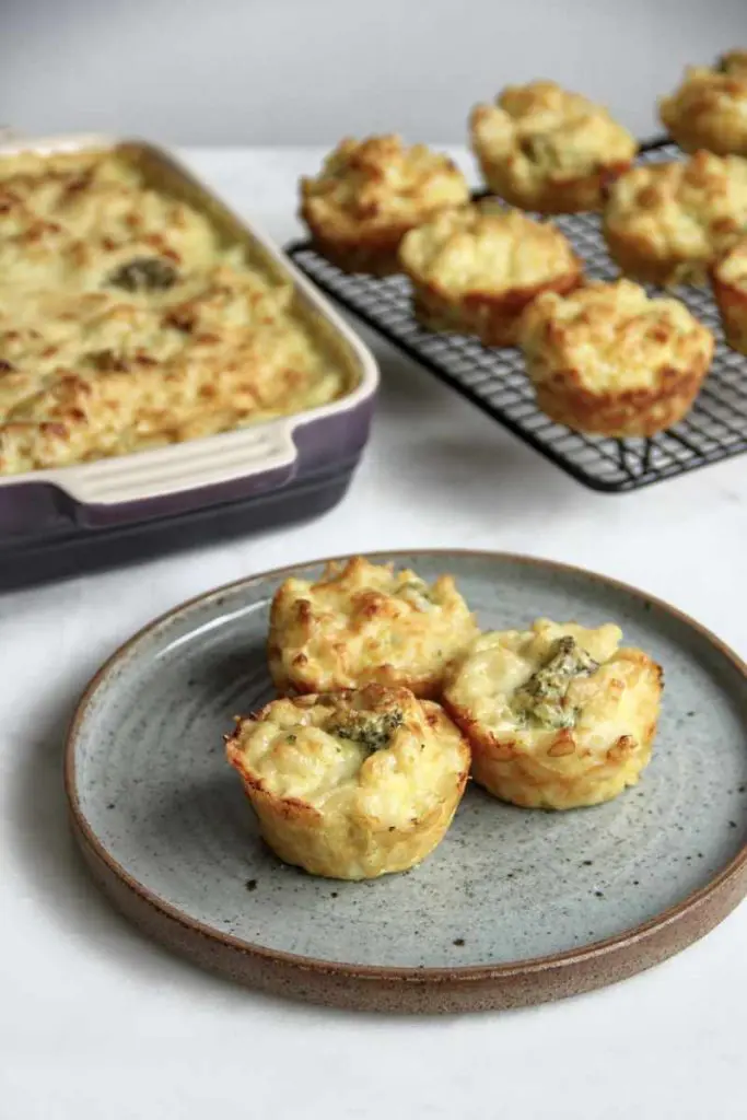 Cauliflower Macaroni Cheese Bites