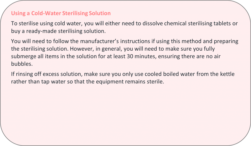 Sterilising Baby Equipment:  Everything You Need to Know!