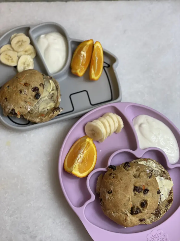 Carrot Cake Hot Cross Buns Recipe