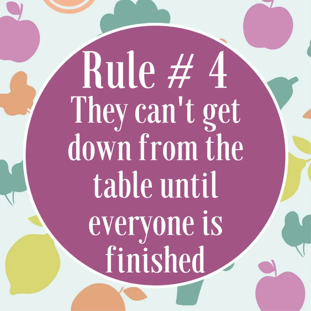 Kids Mealtime Rules You Should Completely Ignore!