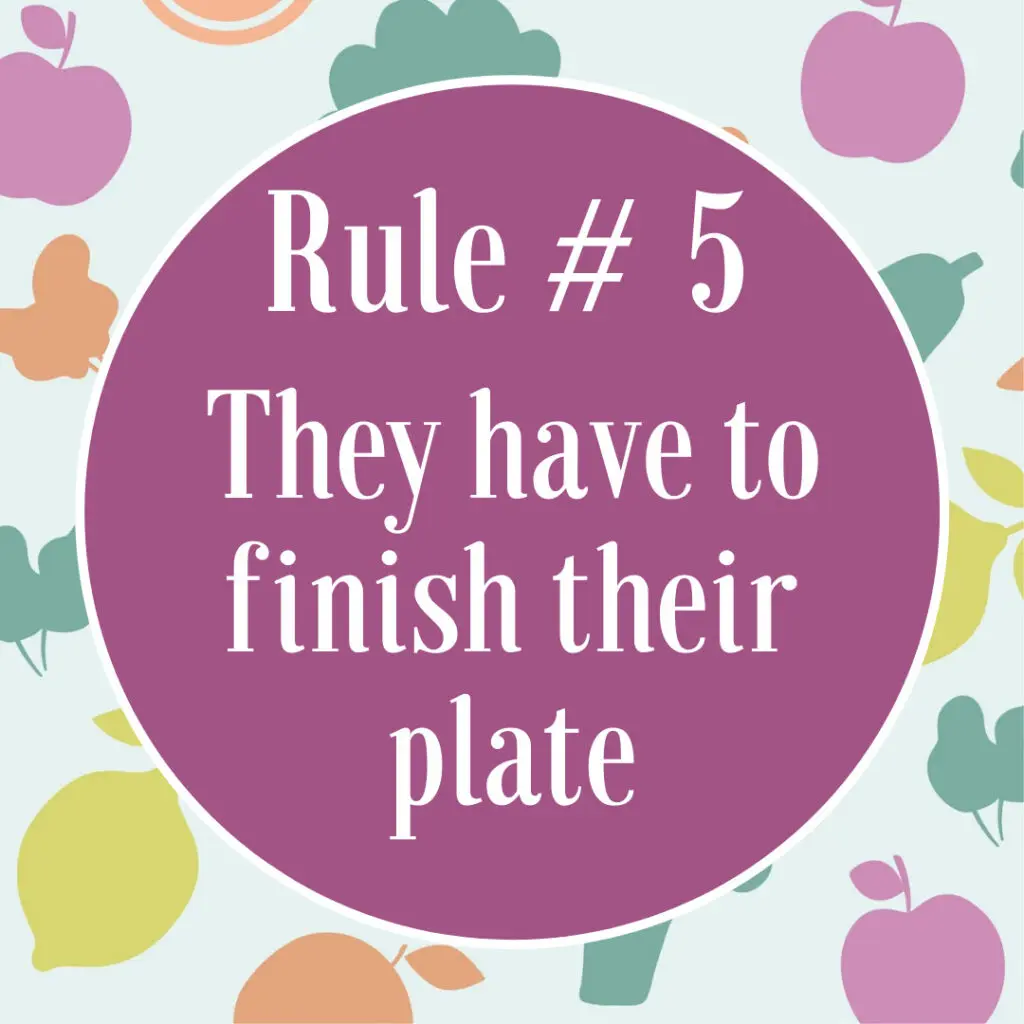 Kids Mealtime Rules You Should Completely Ignore!