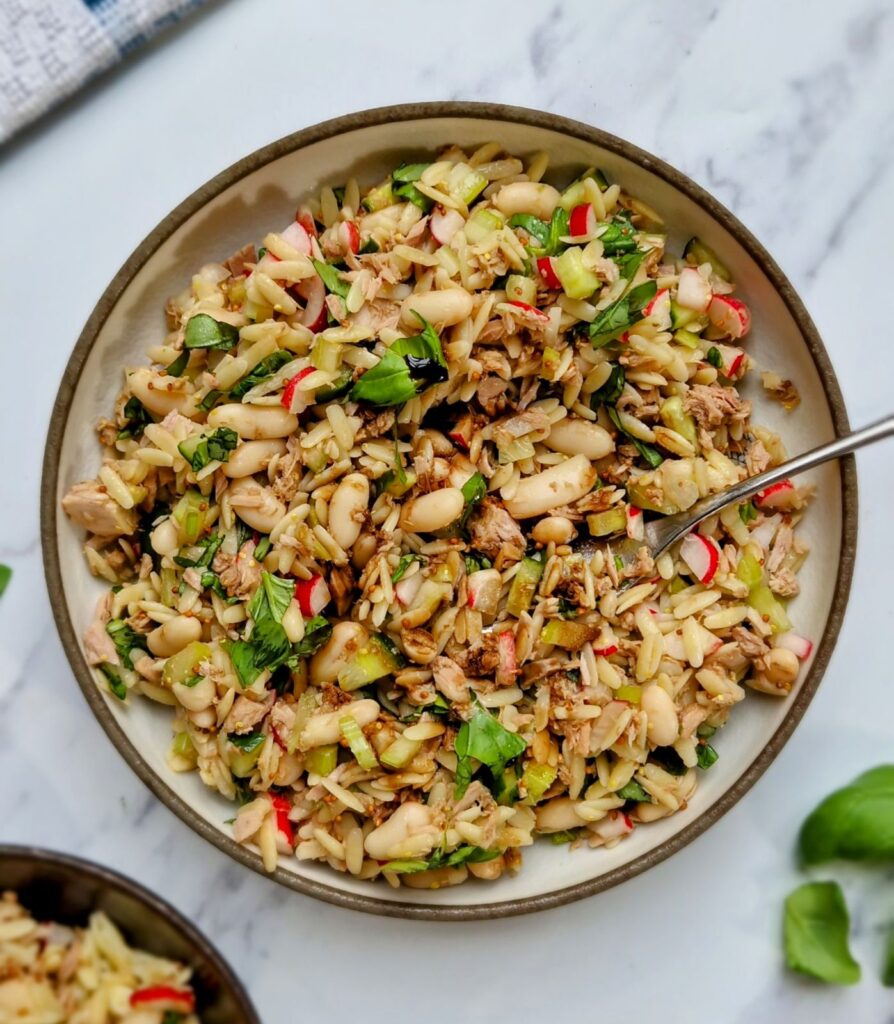 Tuna Orzo Salad