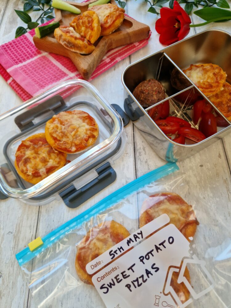 Sweet Potato Pizzas for Babies and Toddlers